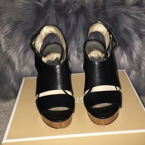 Michael Kors Carla platform wedge